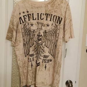 Affliction tshirt men size.XL